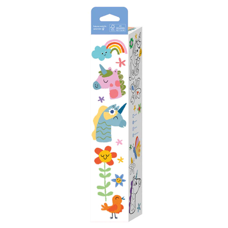 Haku Yoka Colouring Roll Kit Fantasy Unicorn