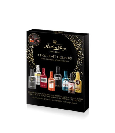 ANTHON BERG CHOC LIQUEURS 8P 125g. Mulveys.ie