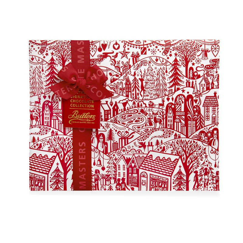 Butlers Gift-wrapped Signature Christmas Assortment 500g mulveys.ie nationwide shipping