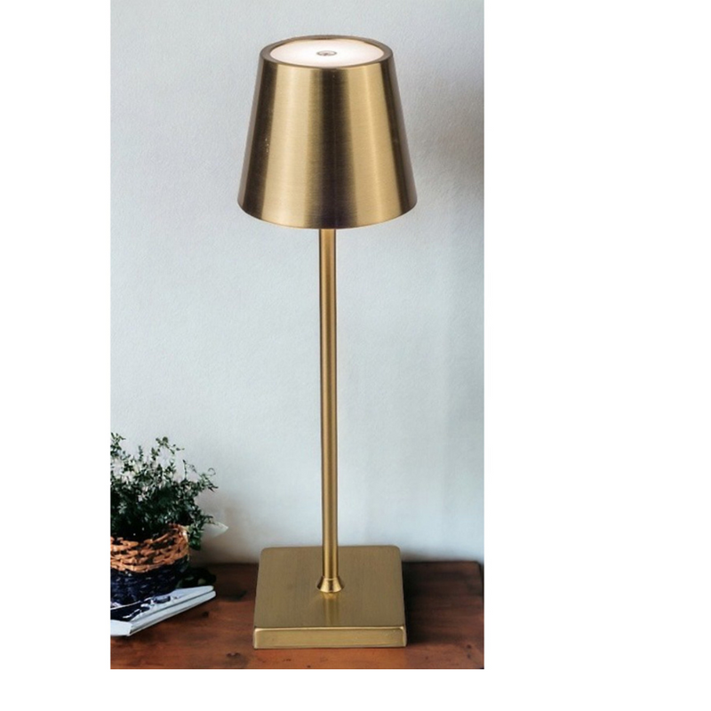 Antique Gold Led Rechargeable Lamp mulveys.ie nationwide shipping