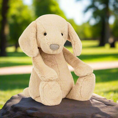 JELLYCAT BASHFUL LUXE PUPPY ORLANDO BIG. MULVEYS.IE