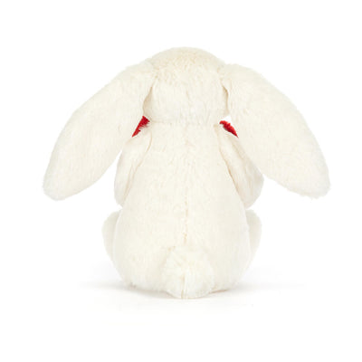 BASHFUL RED LOVE HEART BUNNY SML