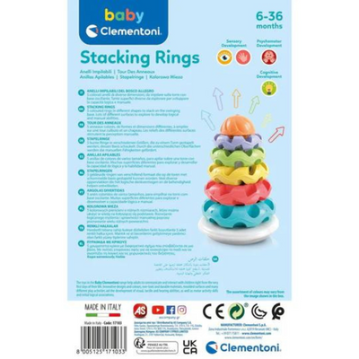 Baby Clementoni Stacking Rings mulveys.ie nationwide shipping