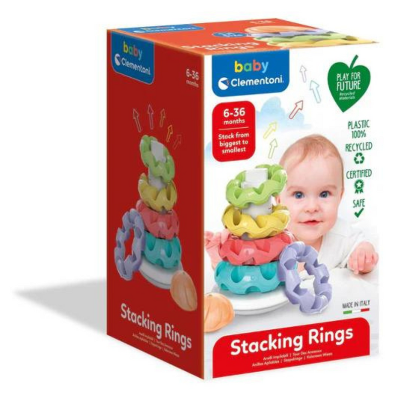 Baby Clementoni Stacking Rings mulveys.ie nationwide shipping