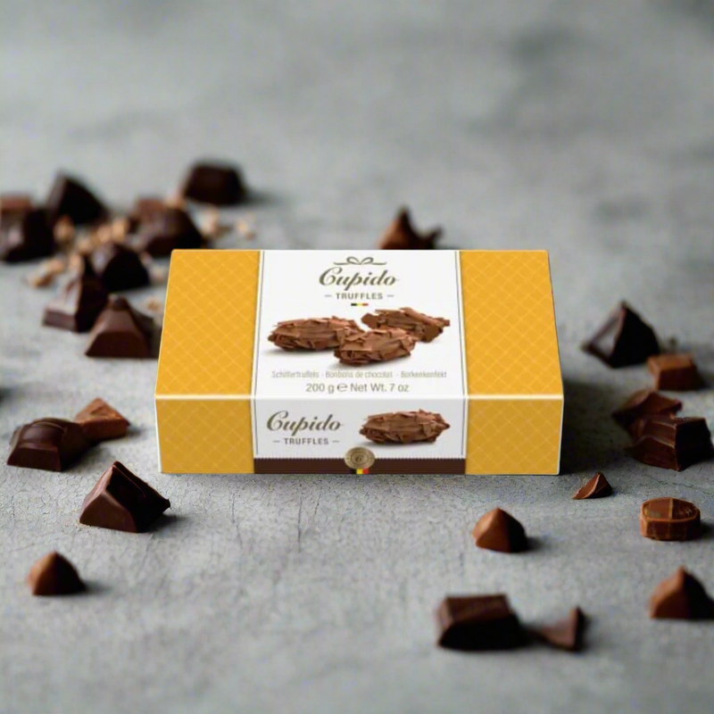 Cupido Milk Chocolate Flake Truffles 200 g. Mulveys.ie