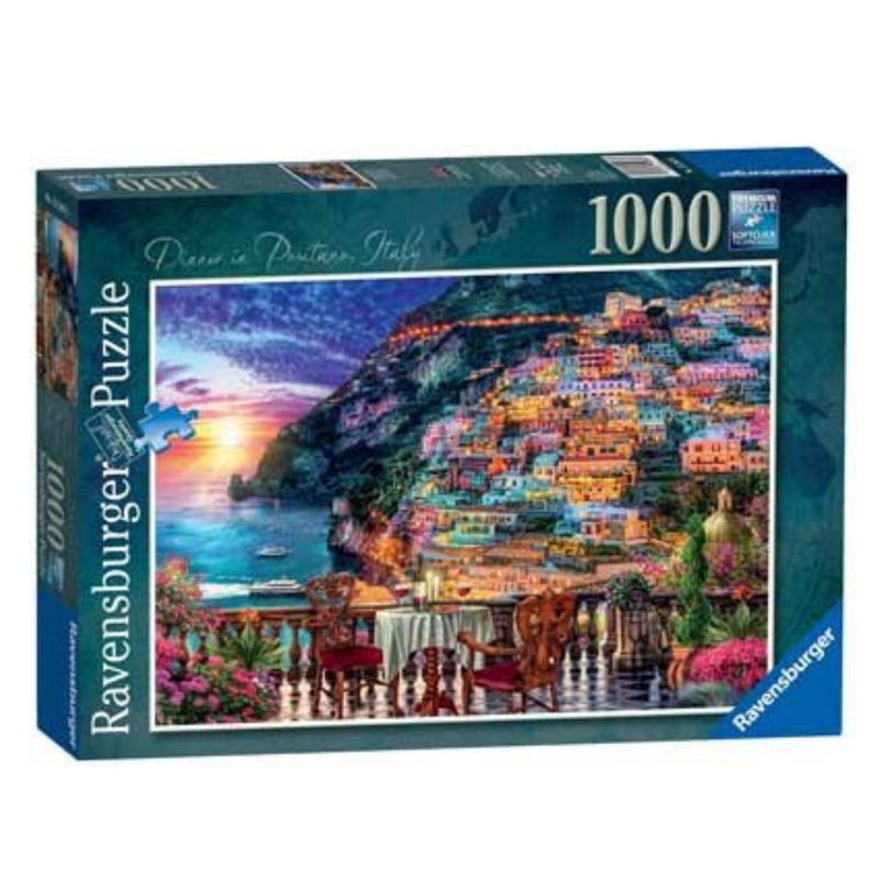 Dinner In Positano Italy 1000Piece Jigsaw Puzzle mulveys.ie nationwide shipping