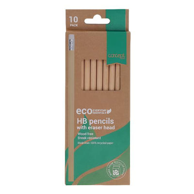 CONCEPT GREEN ECO FRIENDLY PENCILS 10PK MULVEYS.IE 