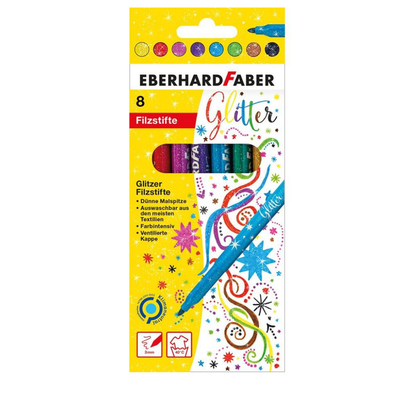 Eberhard Faber Glitter Markers (8) mulveys.ie nationwide shippping