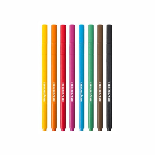 Eberhard Faber style Felt-tip pens 8pk Mulveys.ie