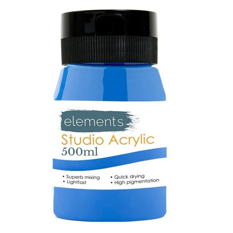 Elements Acrylic 500ml Cobalt mulveys.ie nationwide shipping