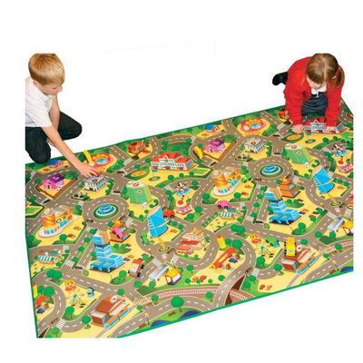 Extra Large City Play Mat (200 X 120cm) mulveys.lie nationwide shipping