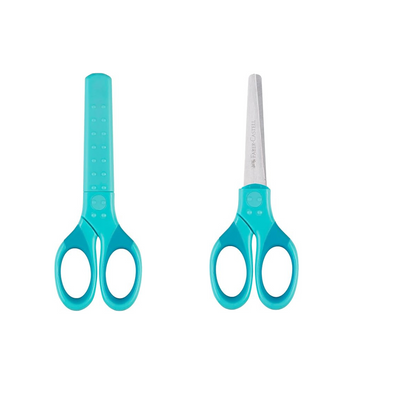 Faber-Castell –  School Scissors Grip. Turquoise MULVEYS.IE