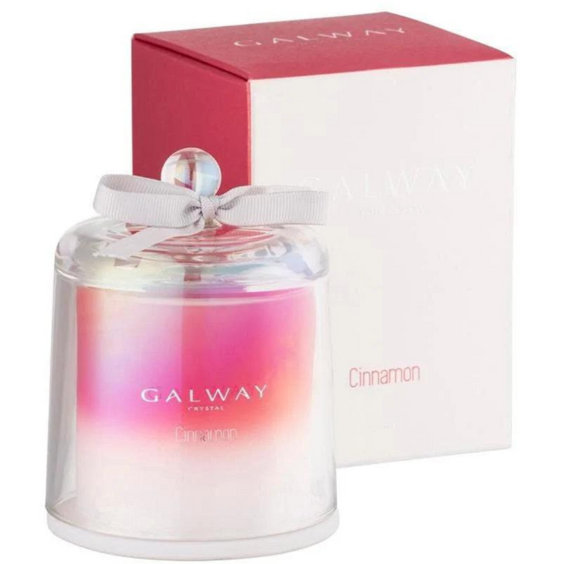 Galway Crystal Cinnamon Bell Jar Candle mulveys.ie nationwide shipping