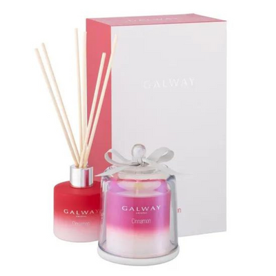 Galway Crystal Cinnamon' Scented Gift Set mulveys.ie nationwide shipping