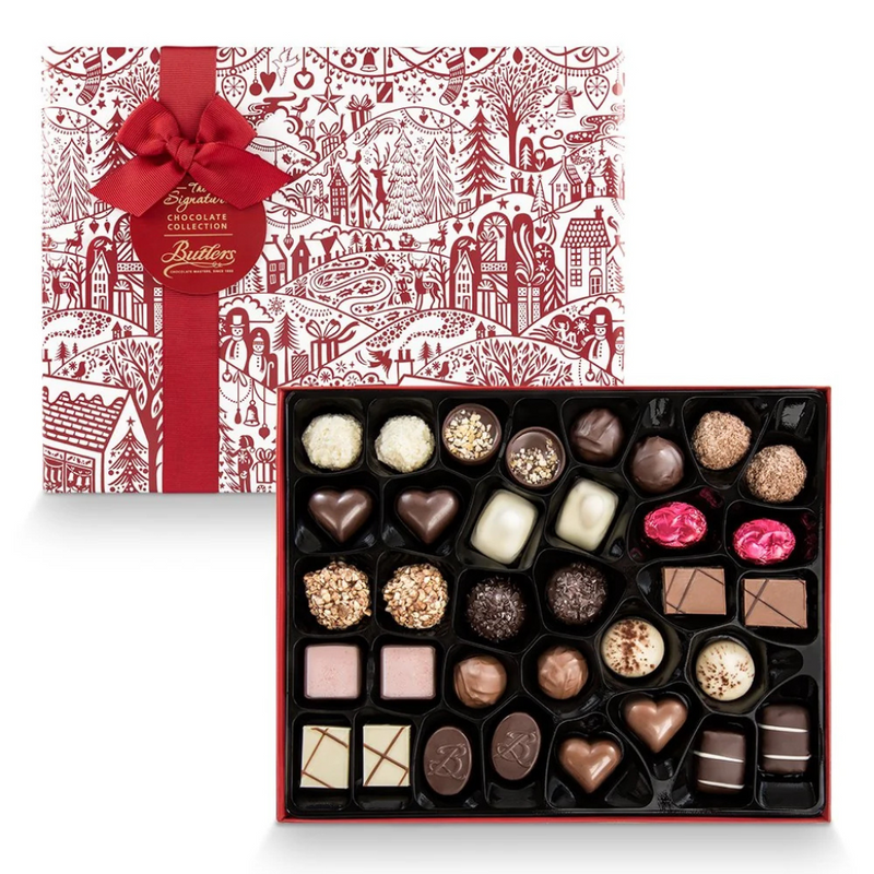 Giftwrapped Signature Christmas Assortment, 500g mulveys.ie nationwide shipping