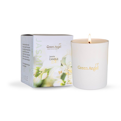 Green Angel  Jasmine Candle 170g mulveys.ie nationwide shipping