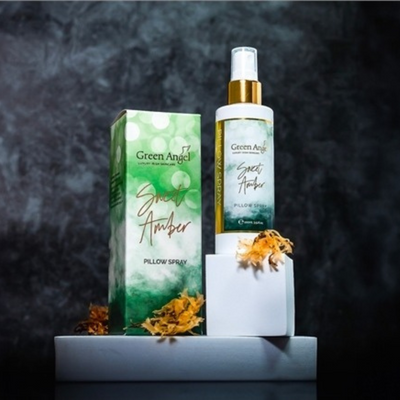 Green Angel Sweet Amber Pillow Spray MULVEYS.IE NATIONWIDE SHIPPING