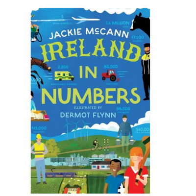 Ireland in Numbers Hardback mulveys.ie nationwide shipping