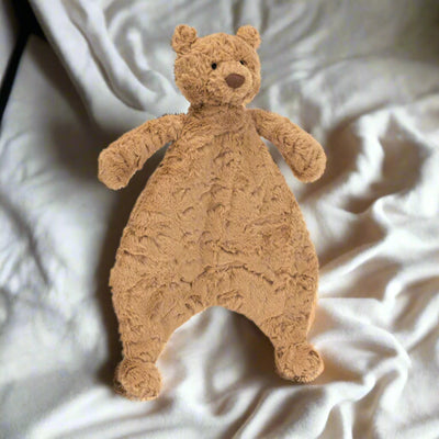 JELLYCAT BARTOLOMEW BEAR COMFORTER. MULVEYS.IE