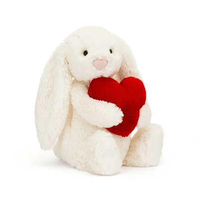 Jellycat Bashful Red Love Heart Bunny mulveys.ie nationwide shipping