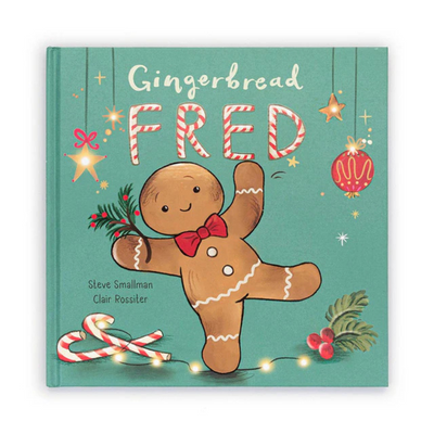 Jellycat Christmas 2024 'Gingerbread Fred' Book mulveys.ie nationwide shipping