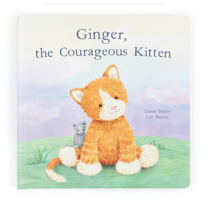 Jellycat GINGER, THE COURAGEOUS KITTEN  mulveys.ie nationwide shipping