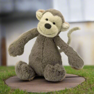 Jellycats  Bashful Monkey Small mulveys.ie nationwide shipping