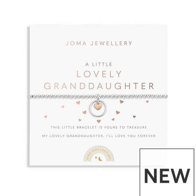 Joma Jewellery A Little Lovely Granddaughter bracelet mulveys.ie nationwide shipping