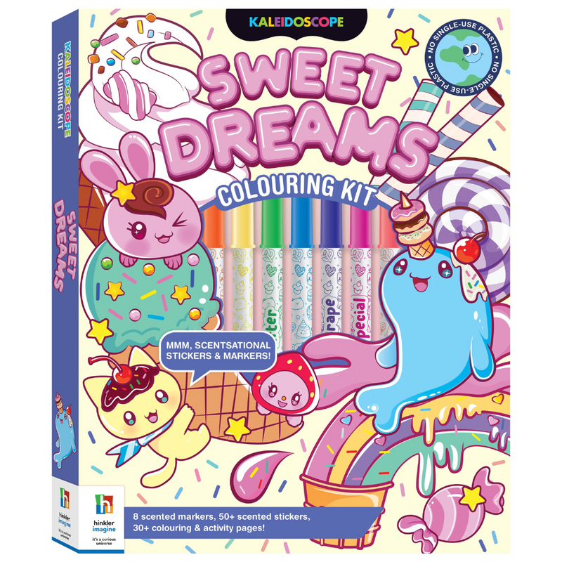 Kaleidoscope Colouring Kit Sweet Dreams mulveys.ie nationwide shipping