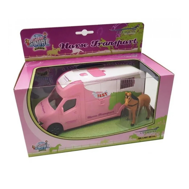 Kids Globe Pink Anemone Horse Truck with Light & Sound mulveys.ie nationwide shipping