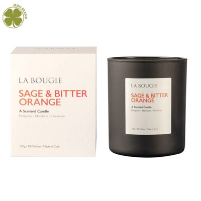 La Bougie Sage & Bitter Orange Candle mulveys.ie nationwide shipping