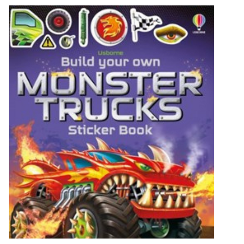 Monsters trucks sticker book mulveys.ie nationwide shipping