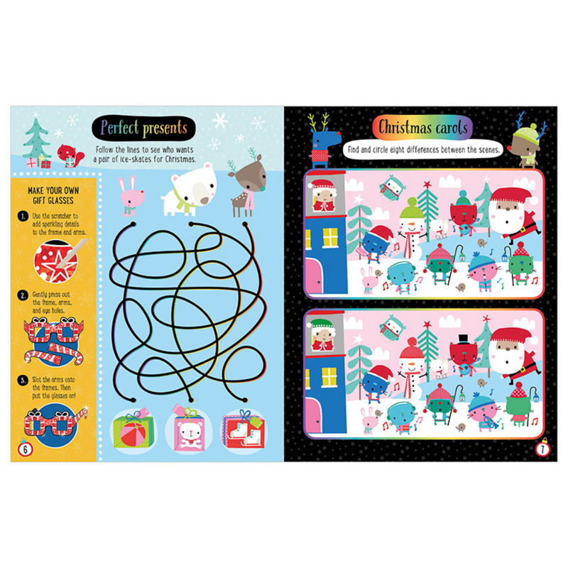 Scratch and Sparkle Christmas Activity Book