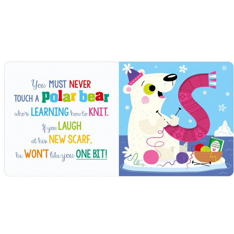 Never Touch a Polar Bear! Book and Plush