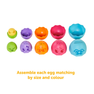 TOMY HIDE & SQUEAK NESTING EGGS mulveys.ie nationwide shipping