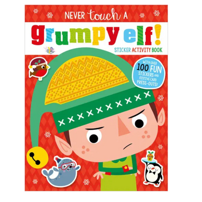 Never Touch a Grumpy Elf Sticker Activity mulveys.ie nationwide shipping