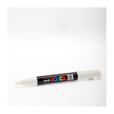 Posca* Uni Posca Pc-1m 0.7mm Bullet Tip Permanent Marker - White