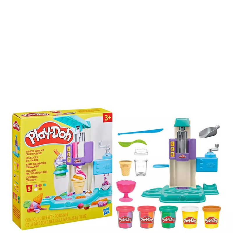 Play-Doh Play Doh Rainbow Swirl Ice Cream Playset