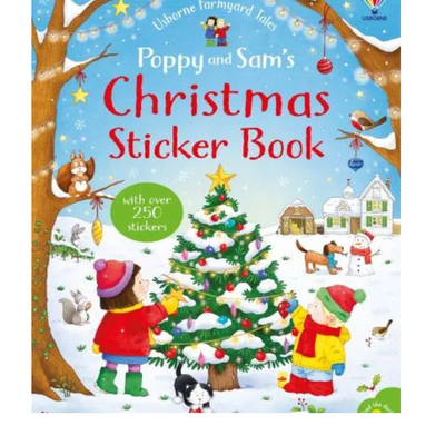 Poppy and Sam's Christmas Sticker Book mulveys.ie nationwide shipping