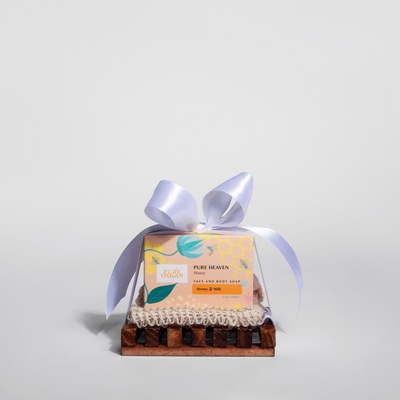 Pure Oskar Pure Heaven Soap & Wooden Dish mulveys.ie nationwide shipping