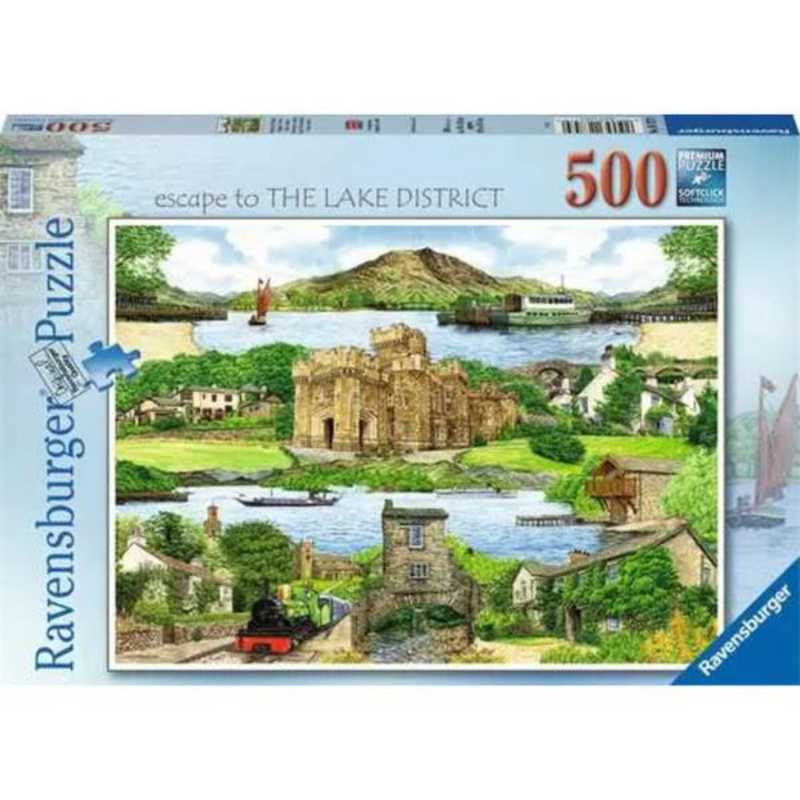 Ravensburger Escape To The Lake District 500 Pieces mulveys.ie nationwide shipping