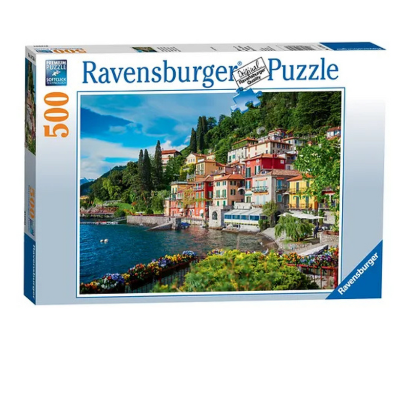 Ravensburger Lake Como, Italy, 500pc Jigsaw Puzzle mulveys.ie nationwide shipping