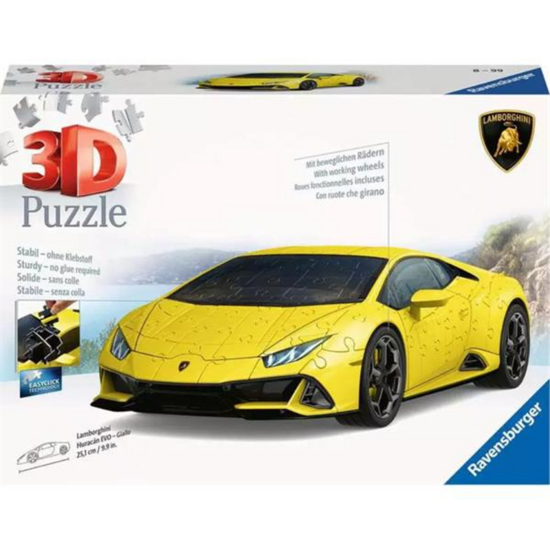 Ravensburger Lamborghini Huracan 3D Puzzle 108 Pieces mulveys.ie nationwide shipping