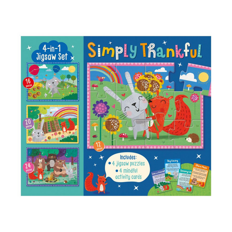 Simply Thankful 4-in-1 Jigsaw Set mulveys.ie nationwide shipping