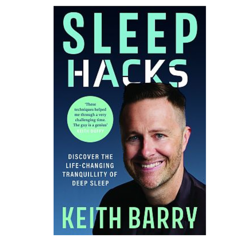 Sleep Hacks by Keith Barry mulveys.ie nationwide shipping
