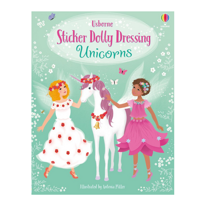 Sticker Dolly Dressing Unicorns mulveys.ie nationwide shipping