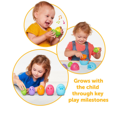 TOMY HIDE & SQUEAK NESTING EGGS mulveys.ie nationwide shipping