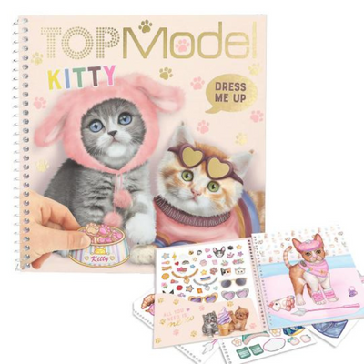 TOPModel Dress Me Up Stickerbook KITTY mulveys.ie nationwide shipping