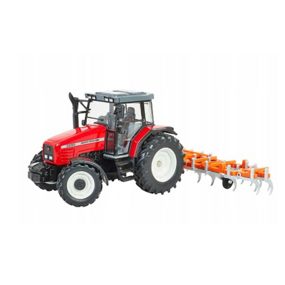 Tomy Britains 43335 tractor 1:32 Massey Ferguson 6290 cultivator mulveys.ie nationwide shipping