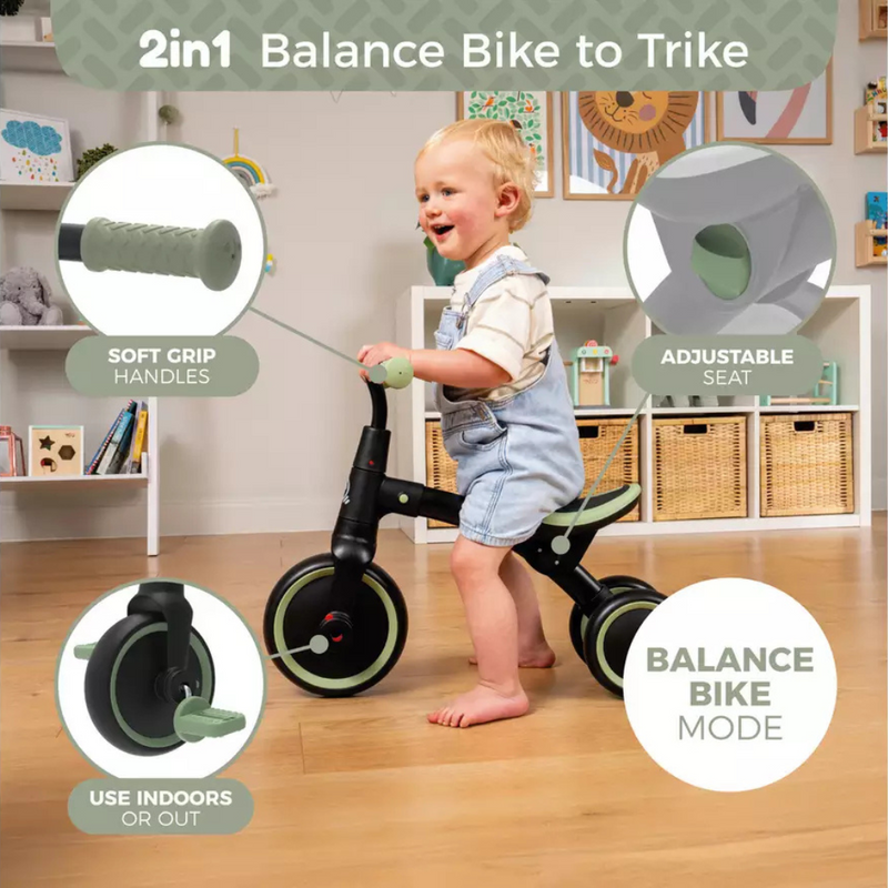 Balance Bike to Trike